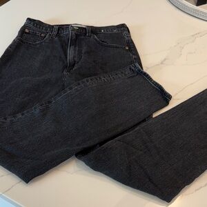 Abercrombie & Fitch size 4 black jeans